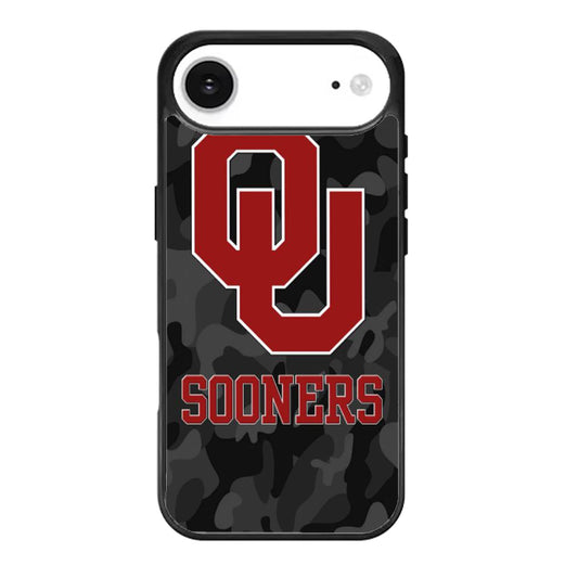 oklahoma sooners black camo iPhone Air Case