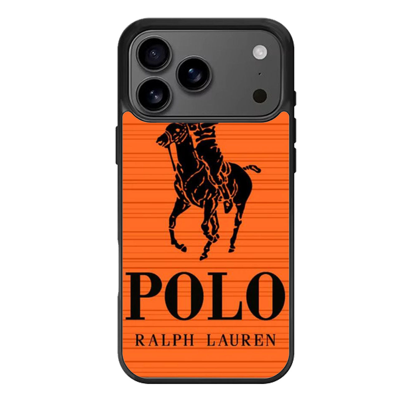 polo ralph lauren orange logo iPhone 17 Pro Max Case