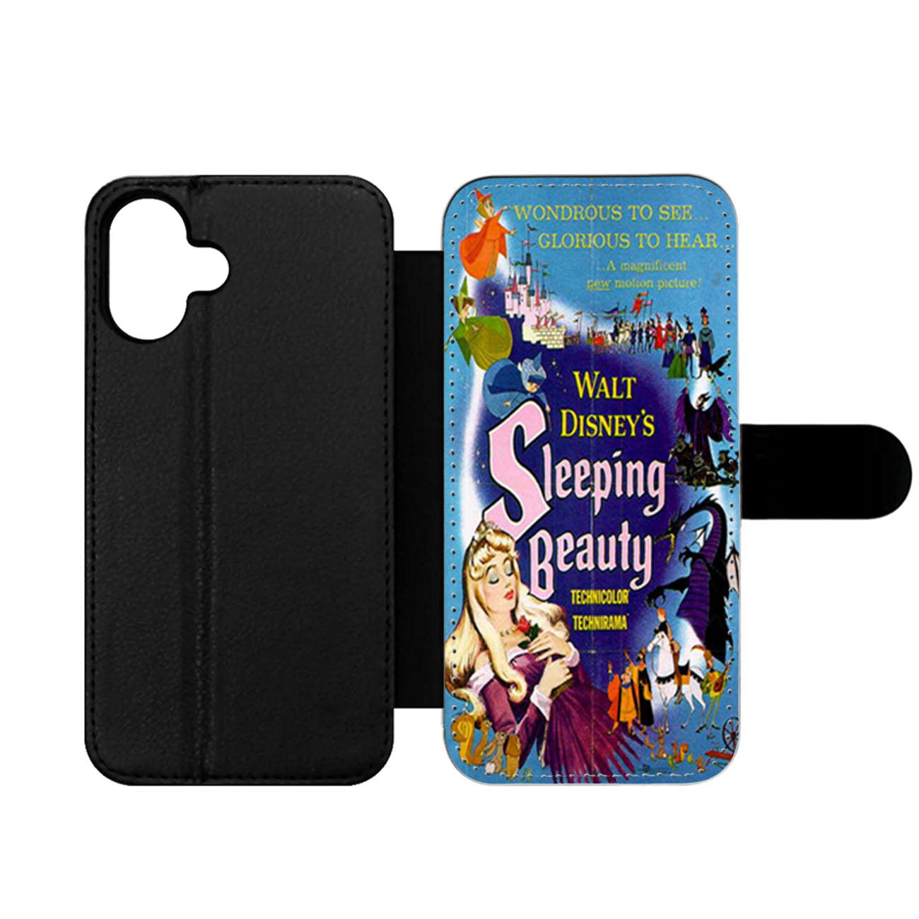 sleeping beauty Wallet iPhone Case