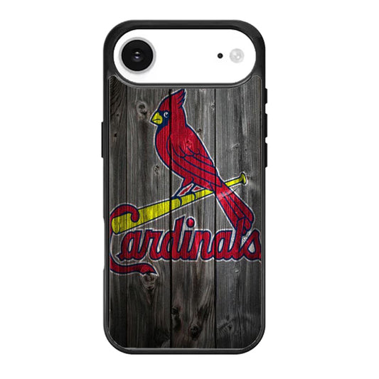 st louis cardinals wood iPhone Air Case