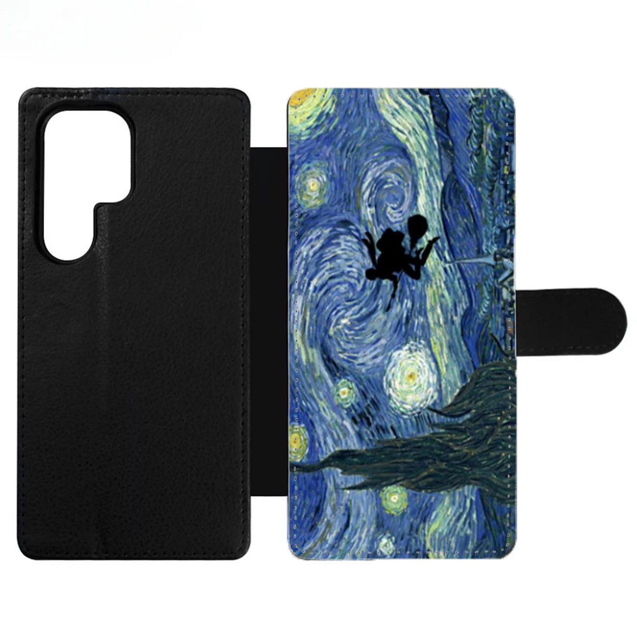 van gogh harry potter paintings starry night Wallet Samsung Case