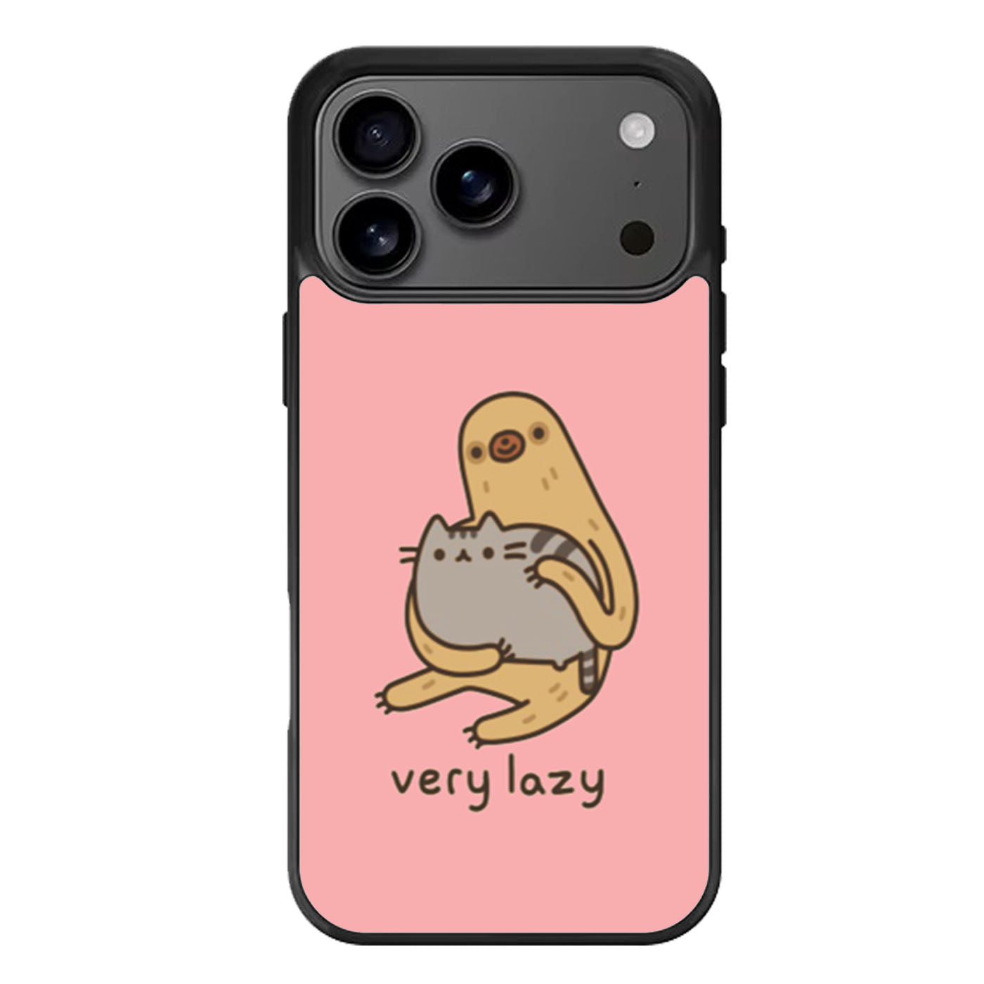 very lazy the cat iPhone 17 Pro Max Case