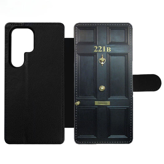 221b Sherlock Wallet Samsung Case