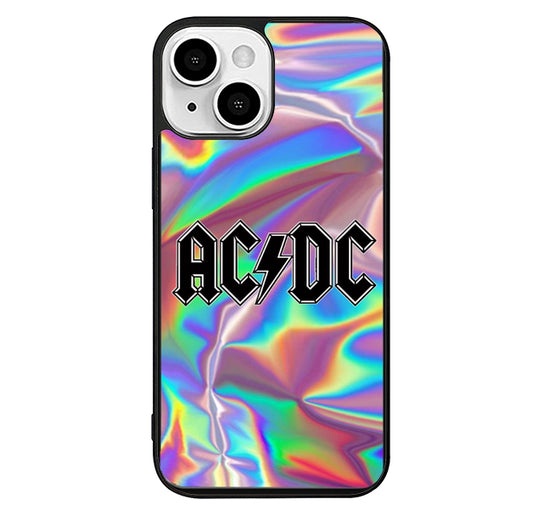 ACDC Holographic iPhone 15 Plus Case