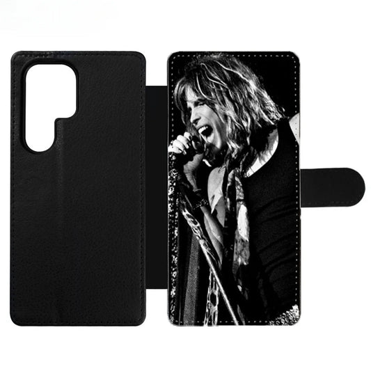 AEROSMITH STEVEN TYLER POSTER Wallet Samsung Case