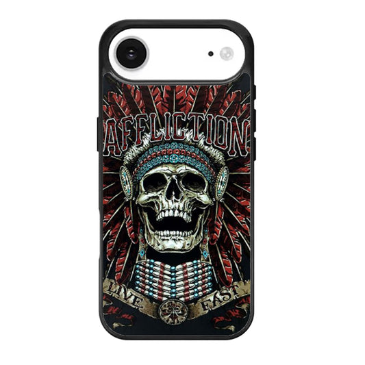 AFFLICTION SKULL INDIAN iPhone Air Case