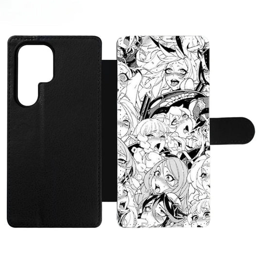 AHEGAO PERVERT Wallet Samsung Case