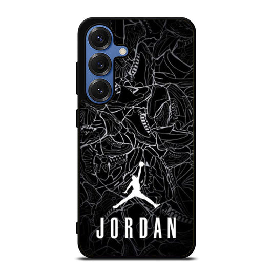 AIR JORDAN SHOES COLLAGE LOGO Samsung S25 Ultra Case