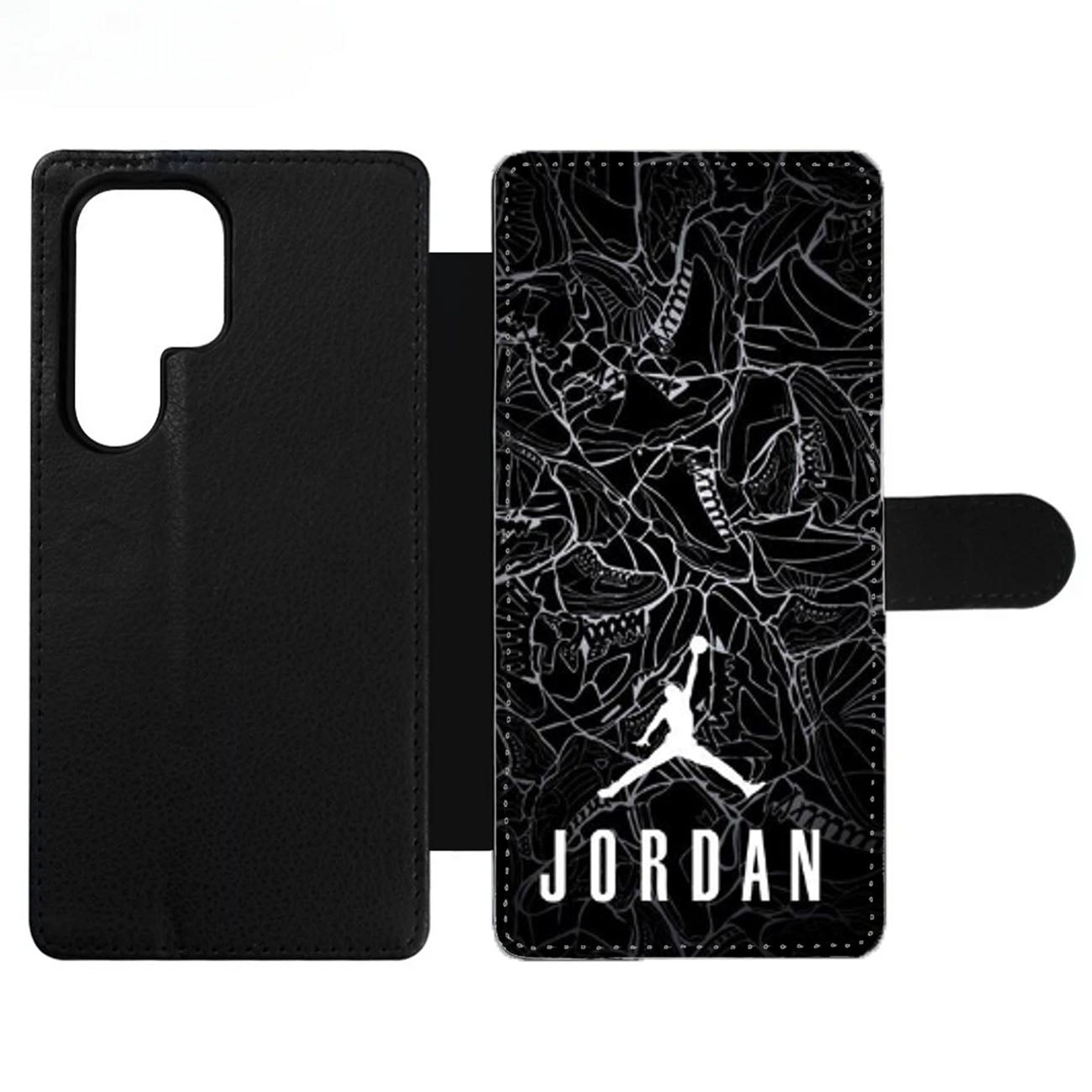 AIR JORDAN SHOES COLLAGE LOGO Wallet Samsung Case