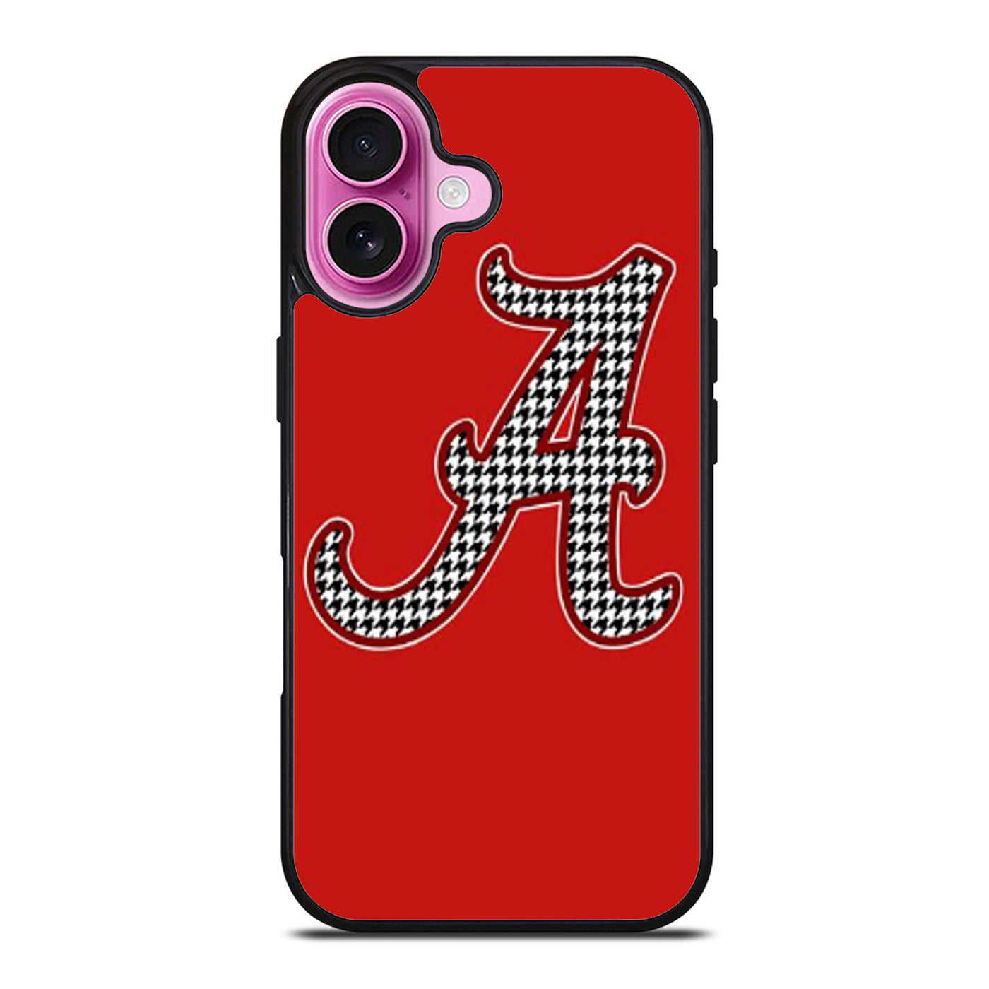 ALABAMA CRIMSON TIDE HOUNDSTOOTH ICON iPhone Case Cover