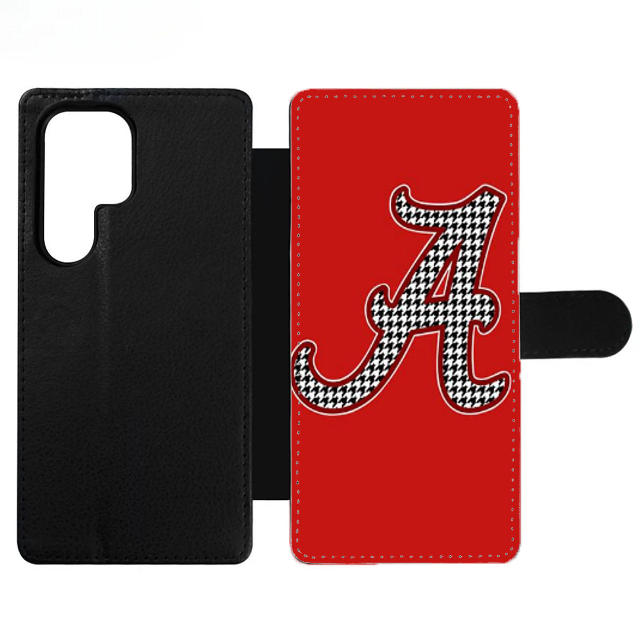ALABAMA CRIMSON TIDE HOUNDSTOOTH ICON Wallet Samsung Case