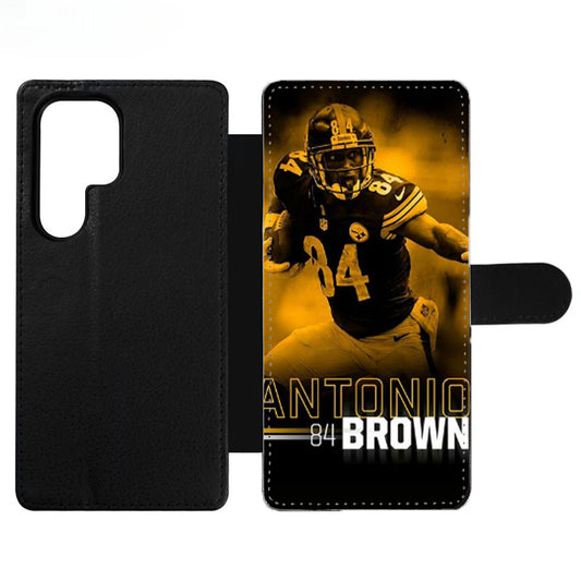 ANTONIO BROWN STEELERS 84 Wallet Samsung Case
