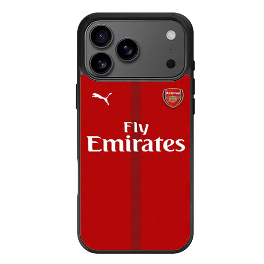 ARSENAL FC JERSEY iPhone 17 Pro Max Case