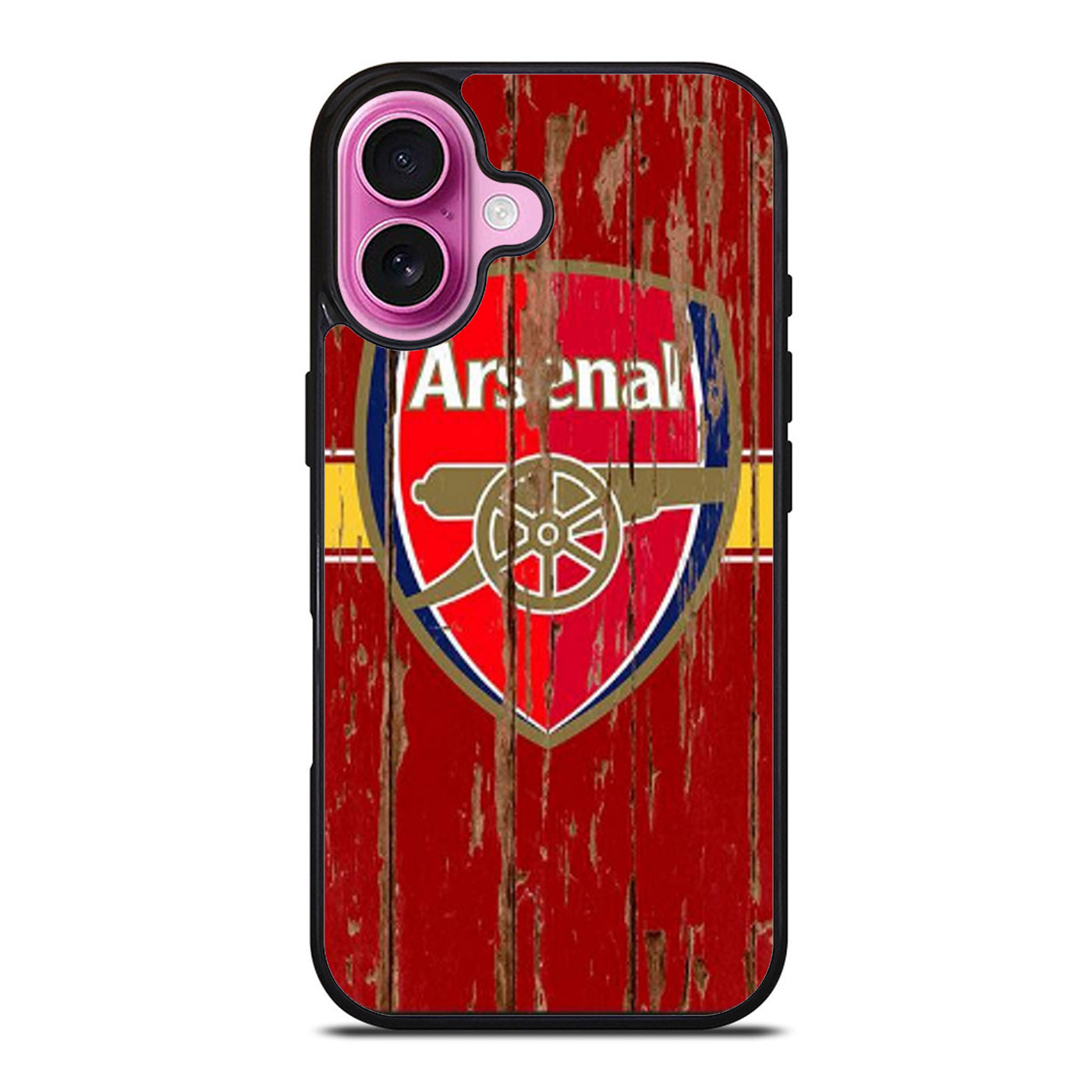 ARSENAL WOODEN LOGO iPhone Case Cover