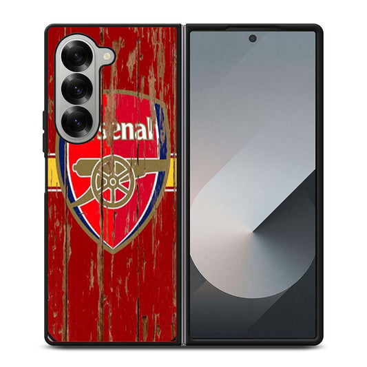 ARSENAL WOODEN LOGO Samsung Z Fold 6 Case