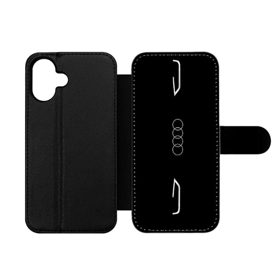 AUDI LOGO ART Wallet iPhone Case