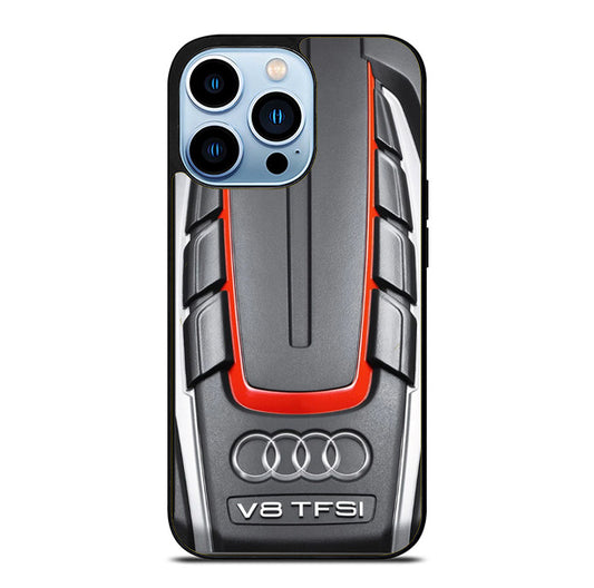 AUDI V8 TFSI Engine iPhone 14 Pro Max Case