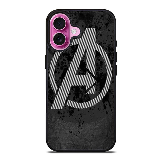 AVENGERS LOGO GRAY iPhone Case Cover
