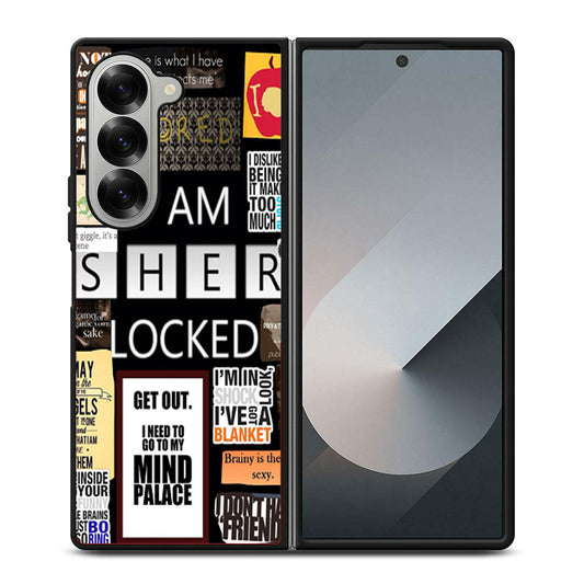 A Bunch of Sherlock Samsung Z Fold 6 Case