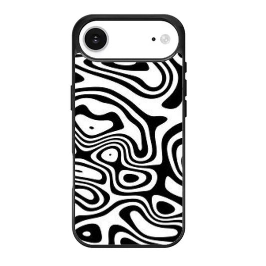 Abstract Black And White Background iPhone Air Case