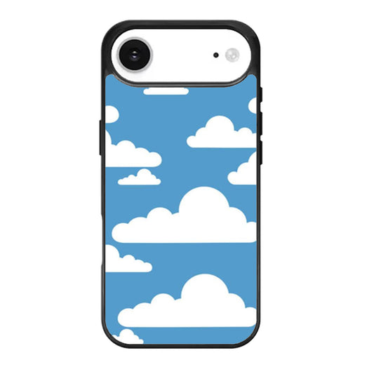 Abstract Blue Sky White Cloud iPhone Air Case