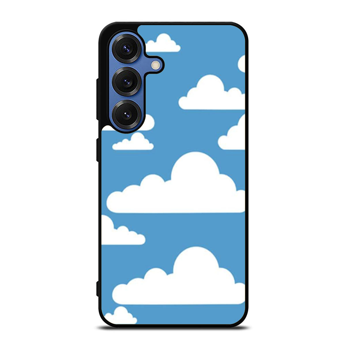 Abstract Blue Sky White Cloud Samsung S25 Ultra Case