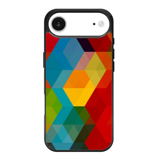 Abstract Polygonal Rainbow iPhone Air Case