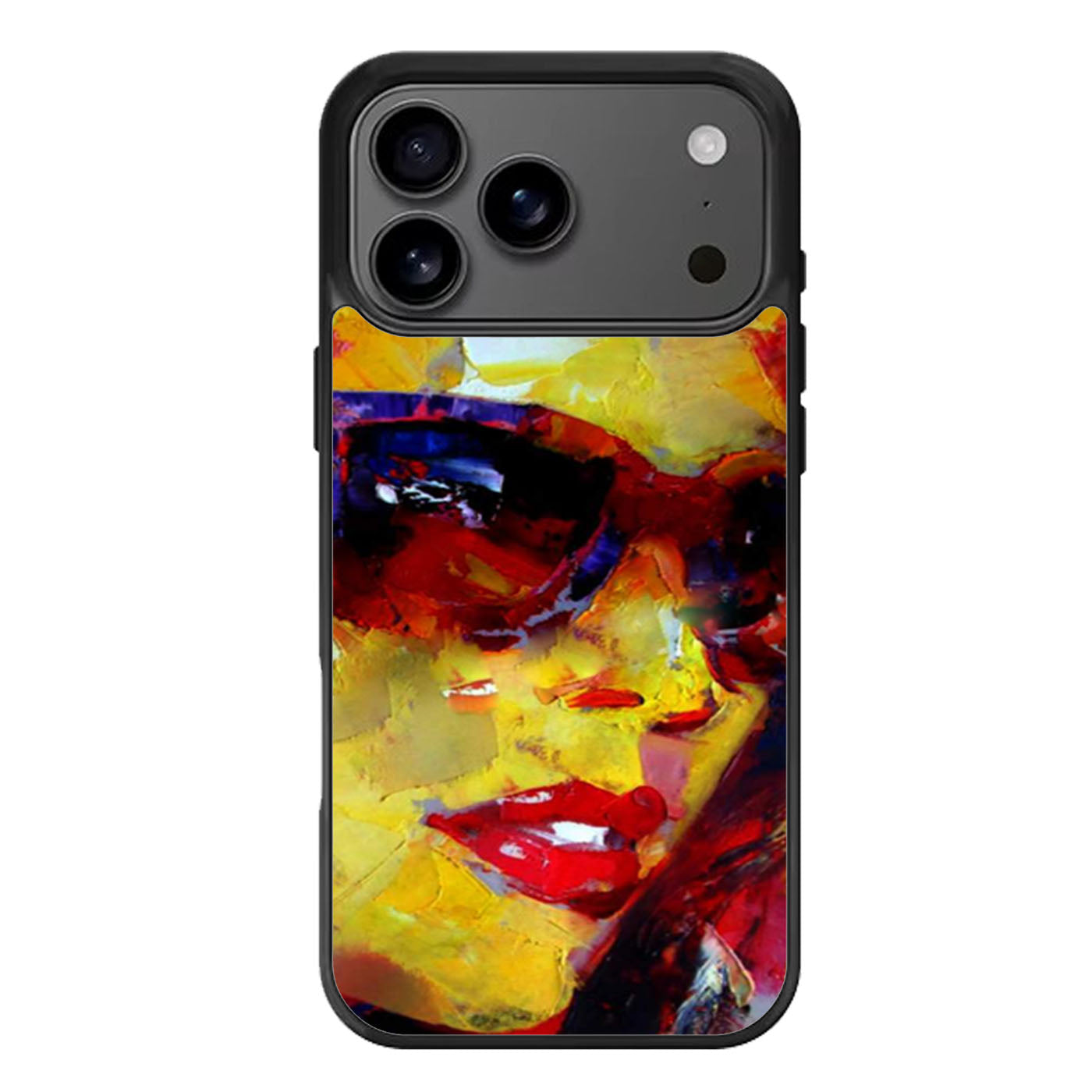 Abstract Sunglasses iPhone 17 Pro Max Case