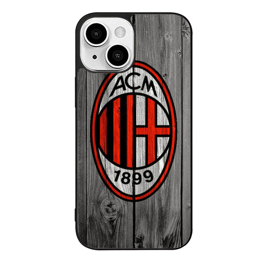 Ac Milan Wood iPhone 14 Plus Case