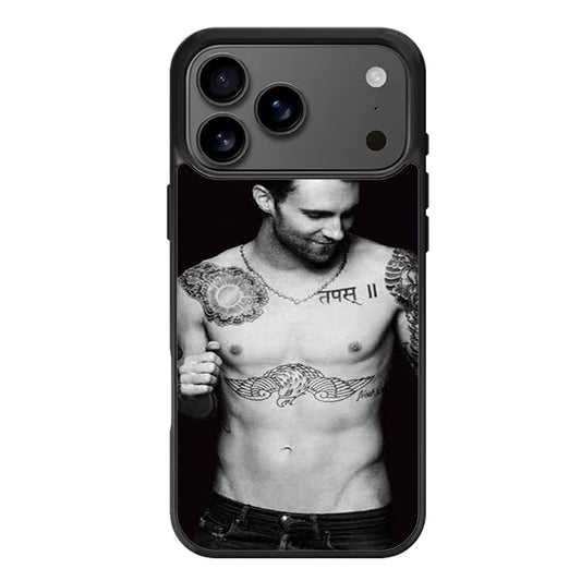 Adam Levine Tattoo iPhone 17 Pro Max Case