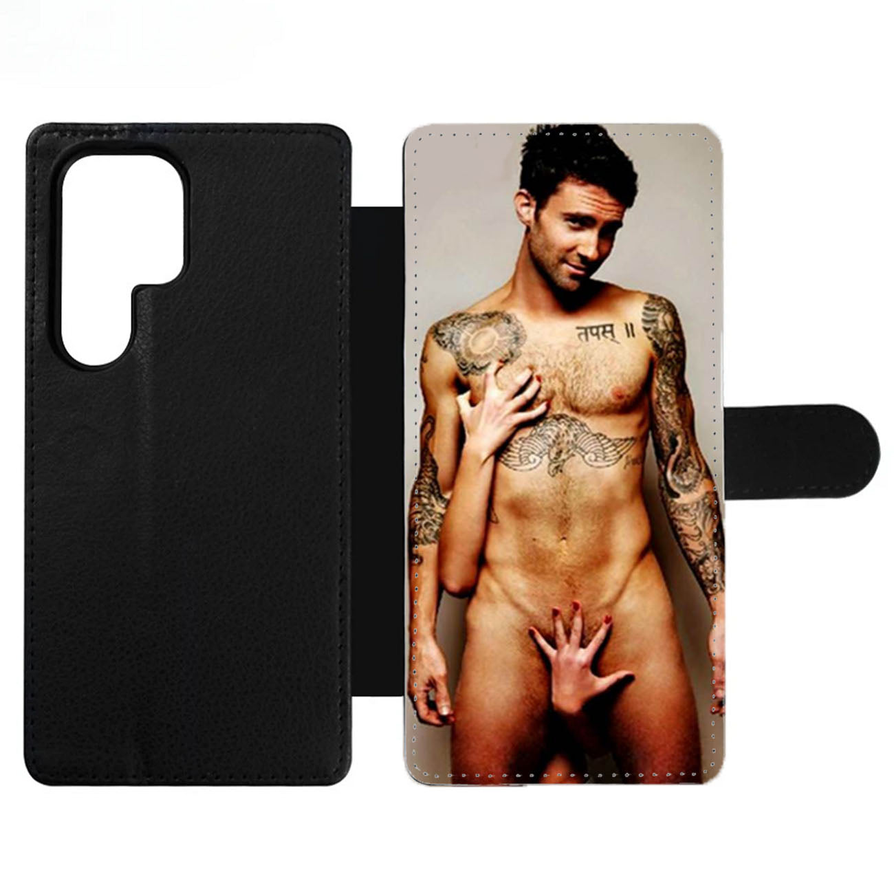 Adam Noah Levine Sexy Guy Fashion Wallet Samsung Case
