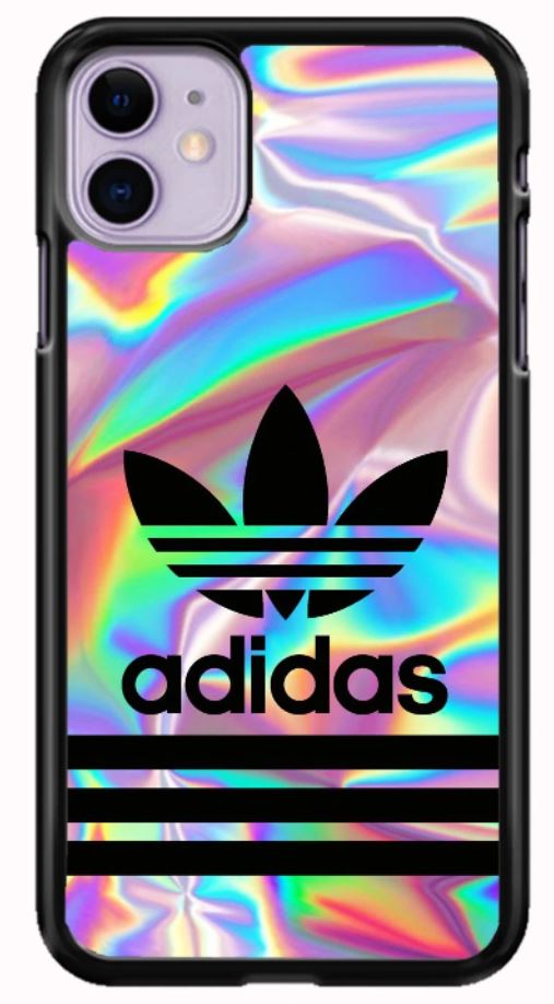 Adidas Black Holographic iPhone 11|12 Case