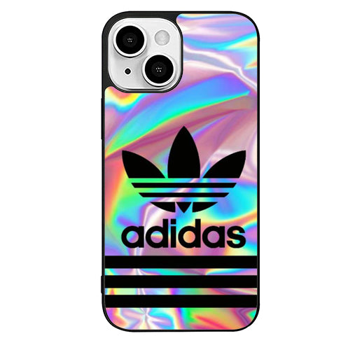 Adidas Black Holographic iPhone 13 Case