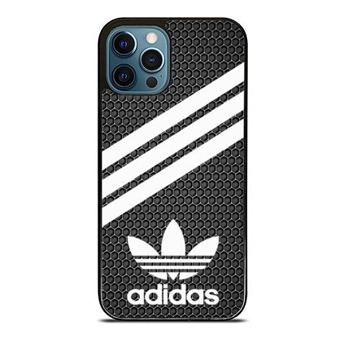 Adidas White Dark Black iPhone 14 Pro Max Case