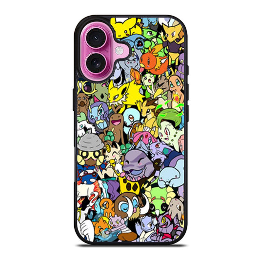 Adorable Pokemon Character iPhone Case Cover