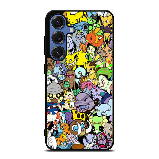 Adorable Pokemon Character Samsung S25 Ultra Case