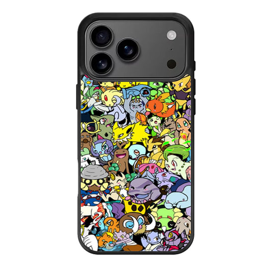 Adorable Pokemon Character iPhone 17 Pro Max Case