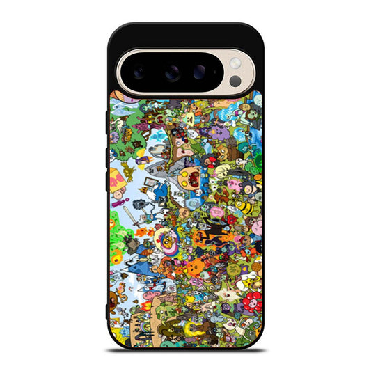Adventure Time All Characters Google Pixel 9 Pro Case