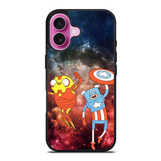Adventure Time Avenger In Galaxy Space iPhone Case Cover