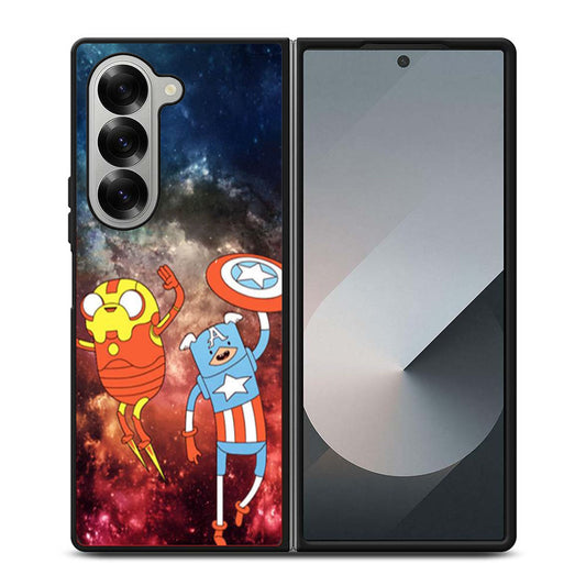 Adventure Time Avenger In Galaxy Space Samsung Z Fold 6 Case
