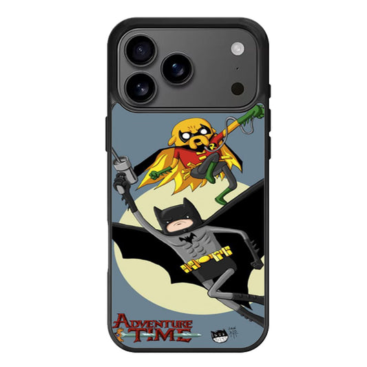 Adventure Time Batman Robin iPhone 17 Pro Max Case