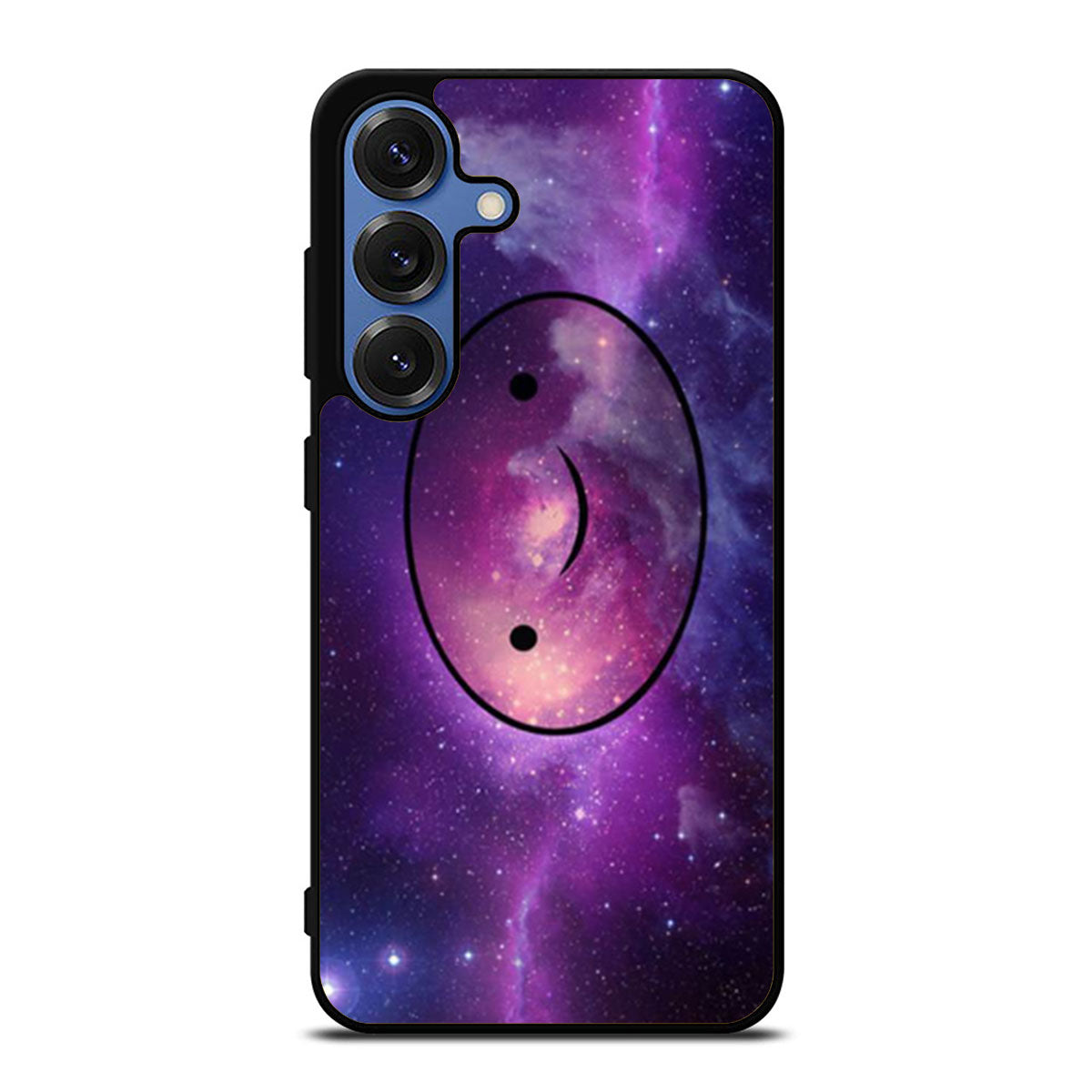 Adventure Time Finn The Human Face In Galaxy Nebula Samsung S25 Ultra Case