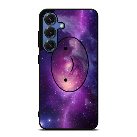 Adventure Time Finn The Human Face In Galaxy Nebula Samsung S25 Ultra Case