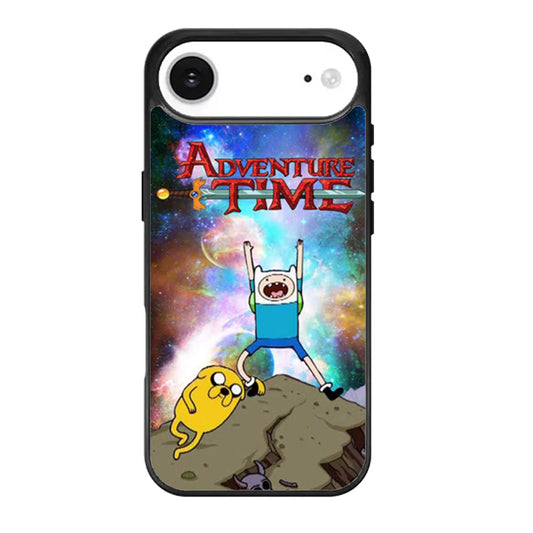 Adventure Time Finn and Jake Galaxy Nebula iPhone Air Case