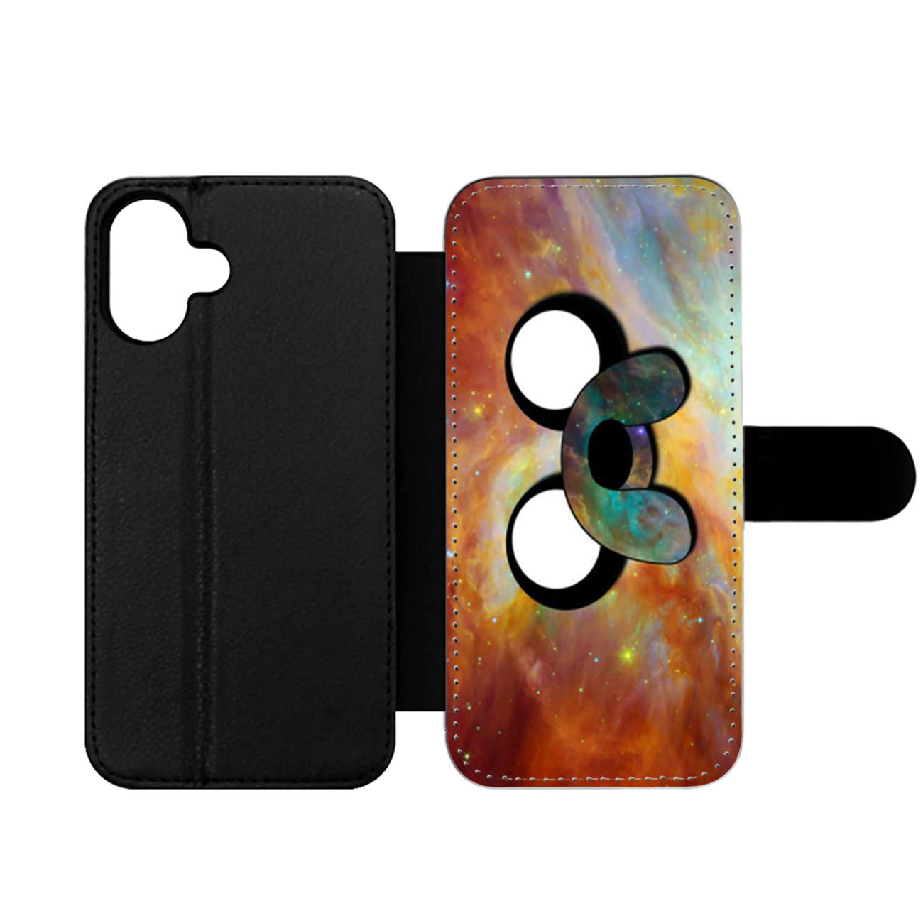 Adventure Time Galaxy Two Wallet iPhone Case