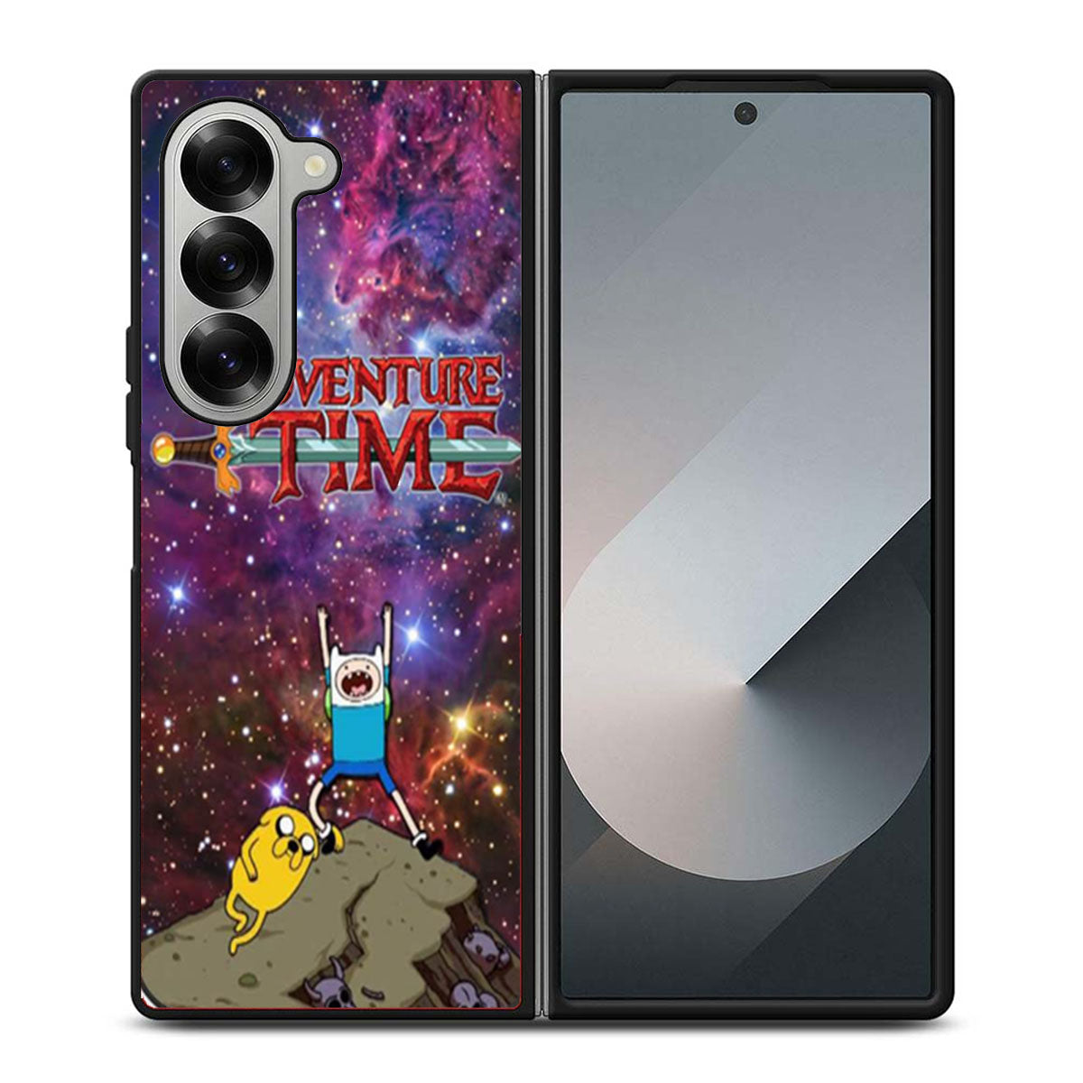Adventure Time Galaxy Samsung Z Fold 6 Case