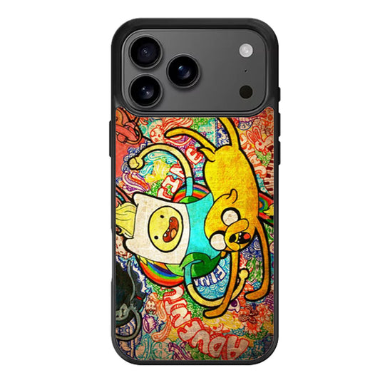 Adventure Time Grafitty iPhone 17 Pro Max Case