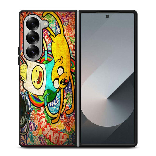 Adventure Time Grafitty Samsung Z Fold 6 Case