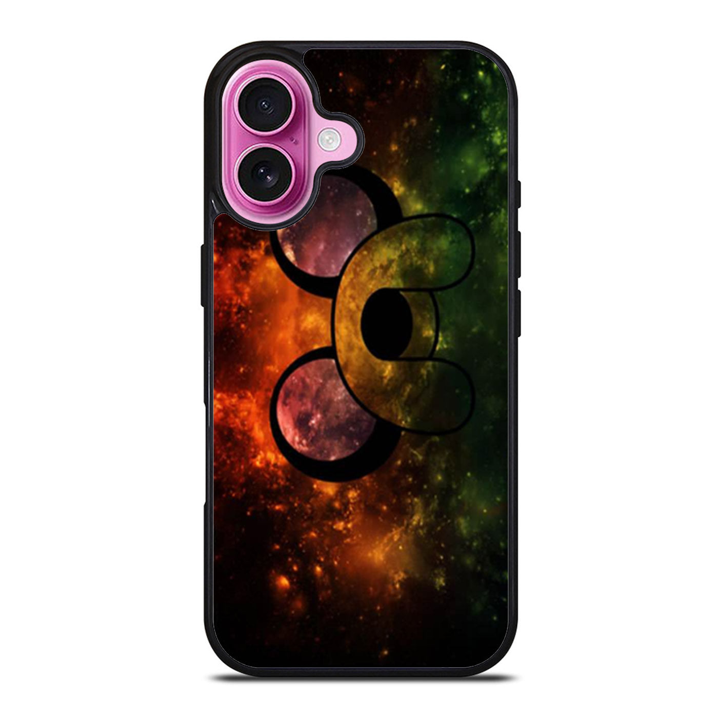 Adventure Time Jake The Dog Face In Galaxy Nebula iPhone Case Cover
