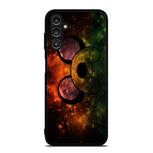 Adventure Time Jake The Dog Face In Galaxy Nebula Samsung A16 Case